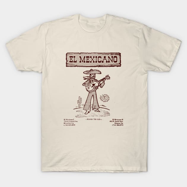 El Mexicano T-Shirt by DCMiller01